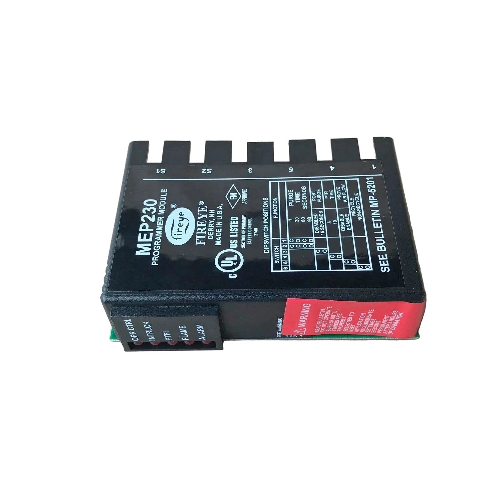 Fireye MEP230 MicroM Programmer Module for Burner Control Systems