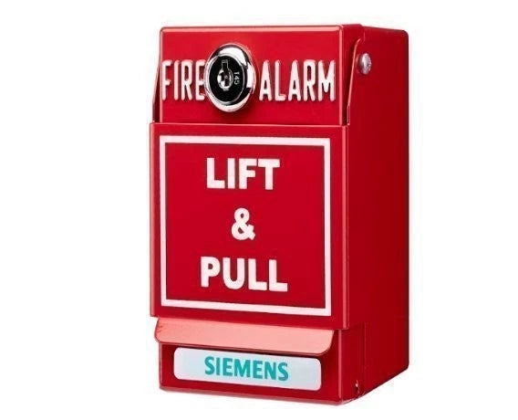 Siemens 500-698218 MSM-KD-WP Weatherproof Double-Action Metal Manual Fire Alarm Station