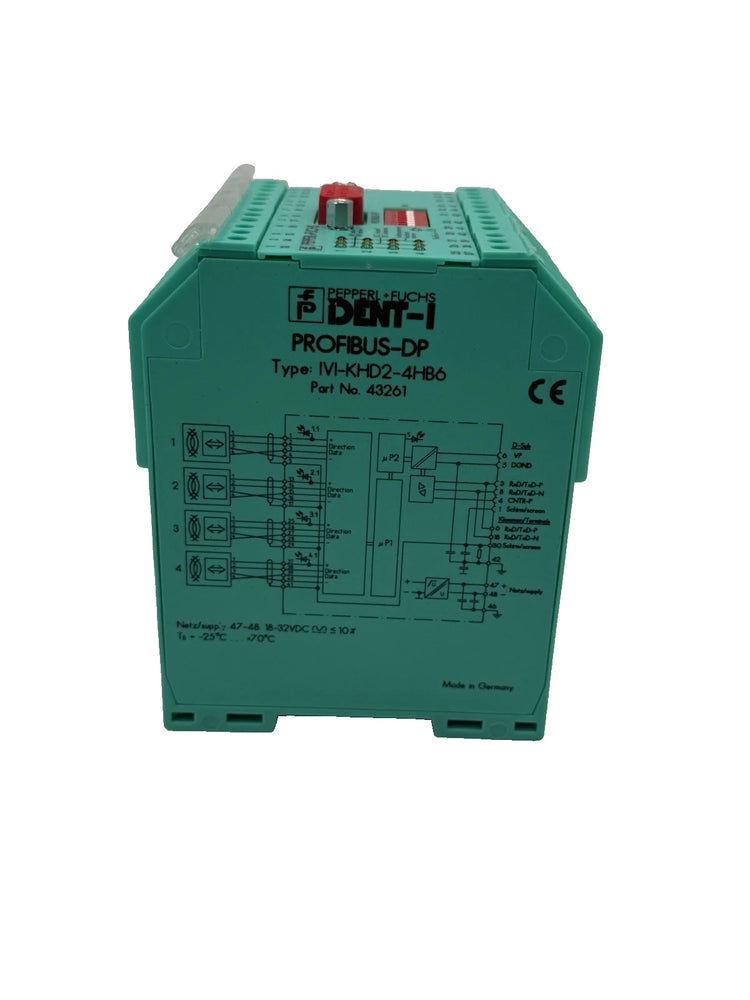 Pepperl+Fuchs IVI-KHD2-4HB6 PROFIBUS-DP Identification Interface