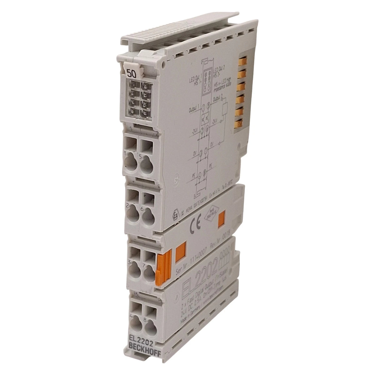 EL2202 | Beckhoff EtherCAT 2-Channel Digital Output Terminal 24 VDC