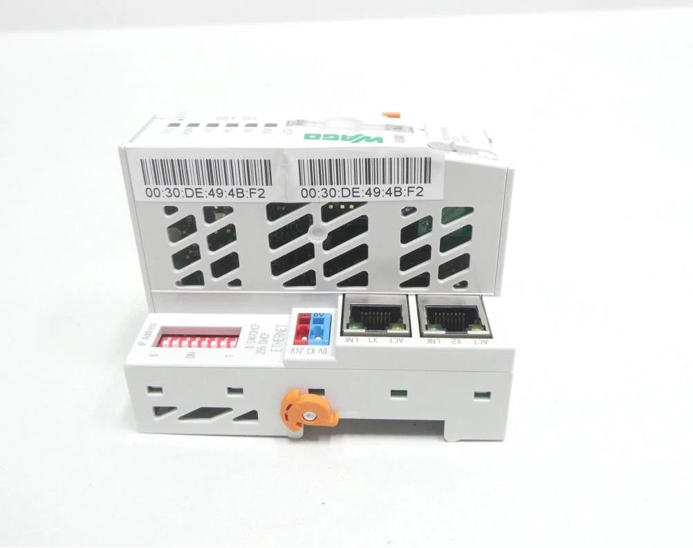 750-8100 | WAGO PFC100 PLC Controller with Dual Ethernet and IEC 61131-3 Support