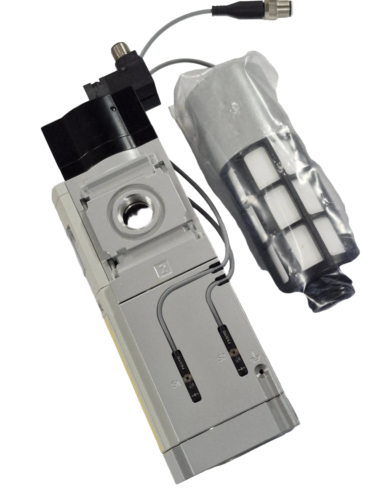 MS6-SV-1/2-D-10V24P-2M12-SO-AG | Festo MS6 Soft Start/Quick Exhaust Valve 1/2" 24VDC