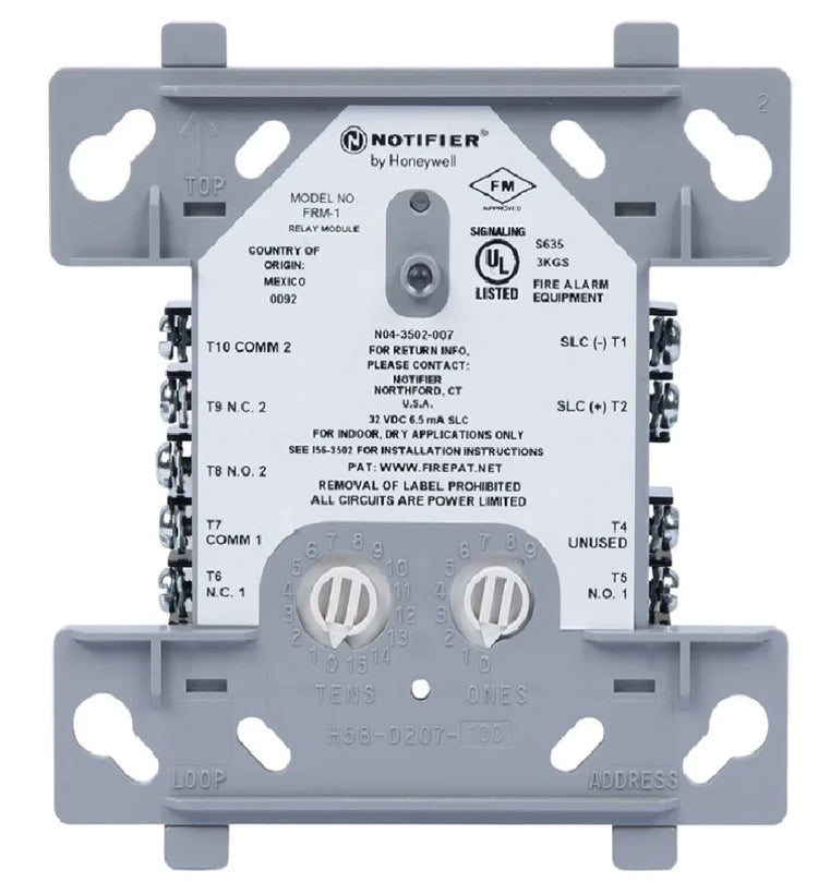 FRM-1-BP | Notifier Relay Control Module Pack of 10 for Fire Alarm Systems