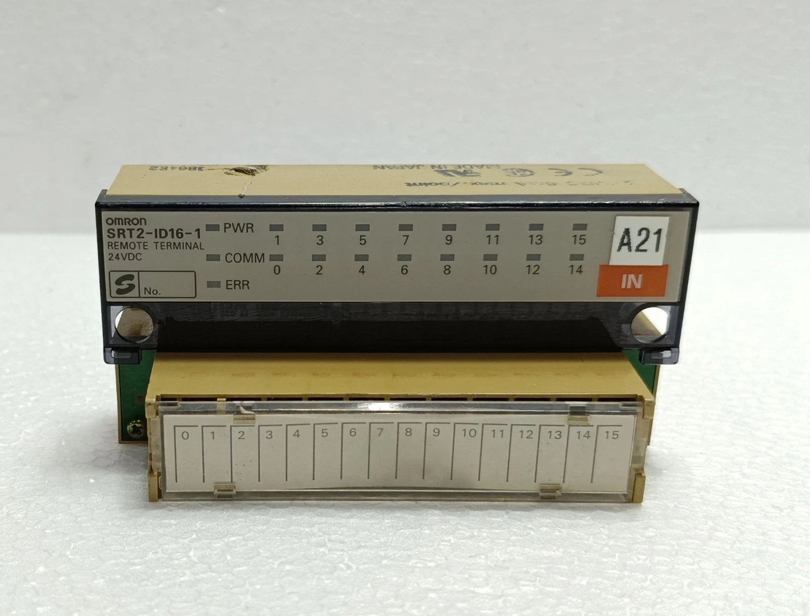 SRT2-ID16-1 | Omron 16-Point PNP 24VDC Remote Input Module