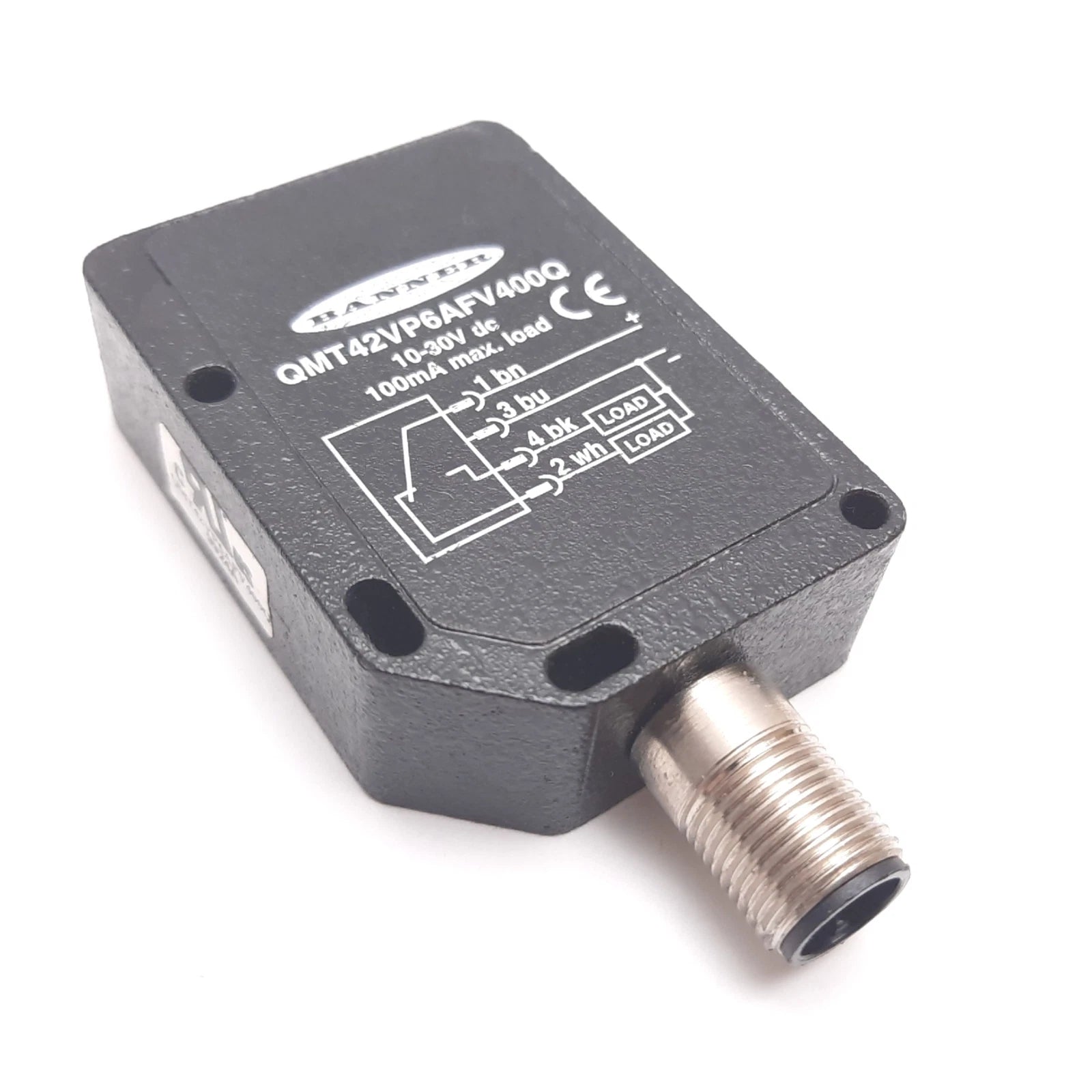 QMT42VP6AFV400Q | Banner Engineering QM42 Adjustable Background Suppression Sensor