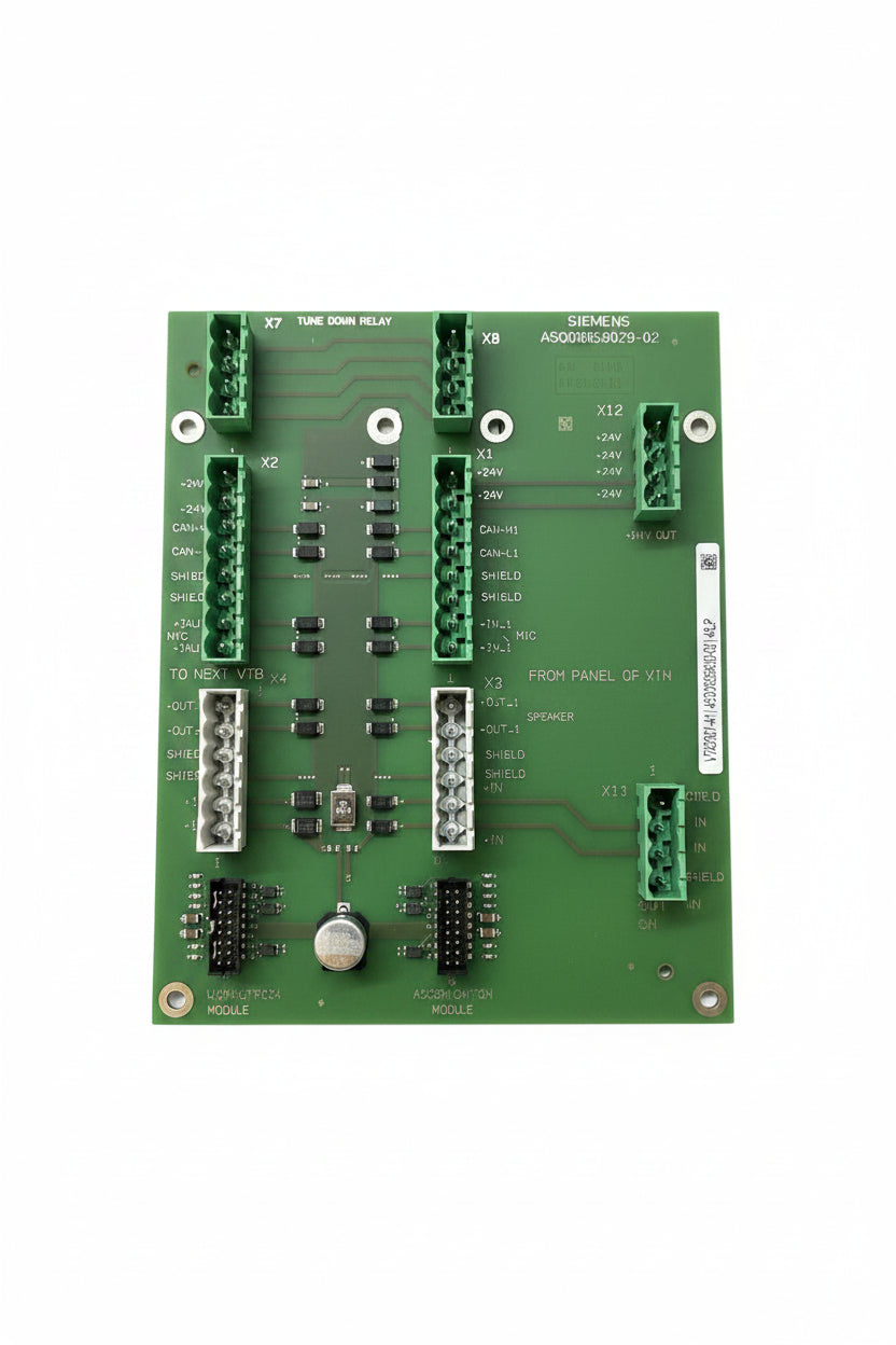 Siemens S54400-F163-A1 VTA2001-A1 Class B Remote Terminal Board