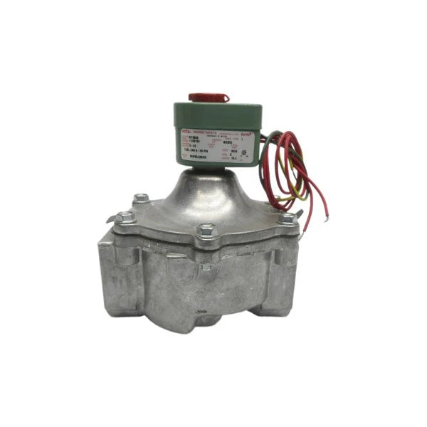 ASCO 8215B80 Series 8215 2 Inch Normally Closed Solenoid Air Valve 120 VAC