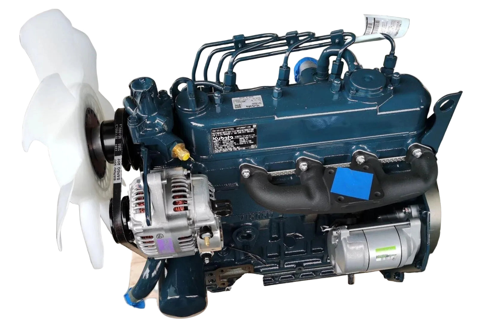 Kubota V1505 1.5L 4-Cylinder Diesel Engine for Carrier Refrigeration Units