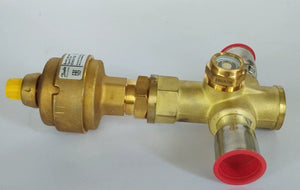 Danfoss 034G1706 ETS 50 Electric Expansion Valve with 1 1/8-Inch Solder Connections and Sight Glass