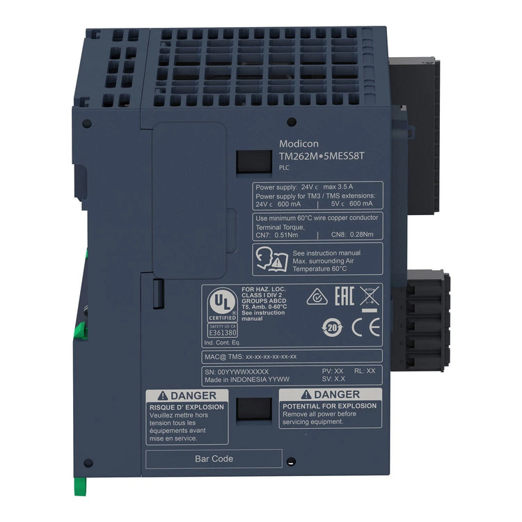 Schneider Electric TM262M25MESS8T Modicon M262 8-Axis Motion Controller