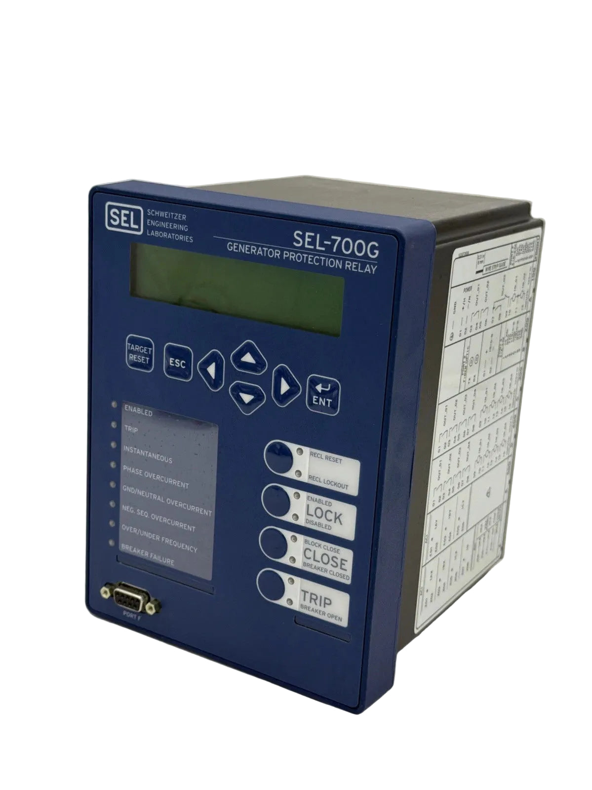 SEL-700G | SEL Generator Protection and Control Relay