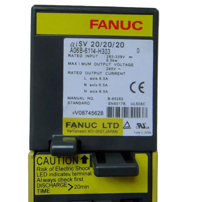 A06B-6114-H303 | GE Fanuc High-Precision aiSV Servo Amplifier Module