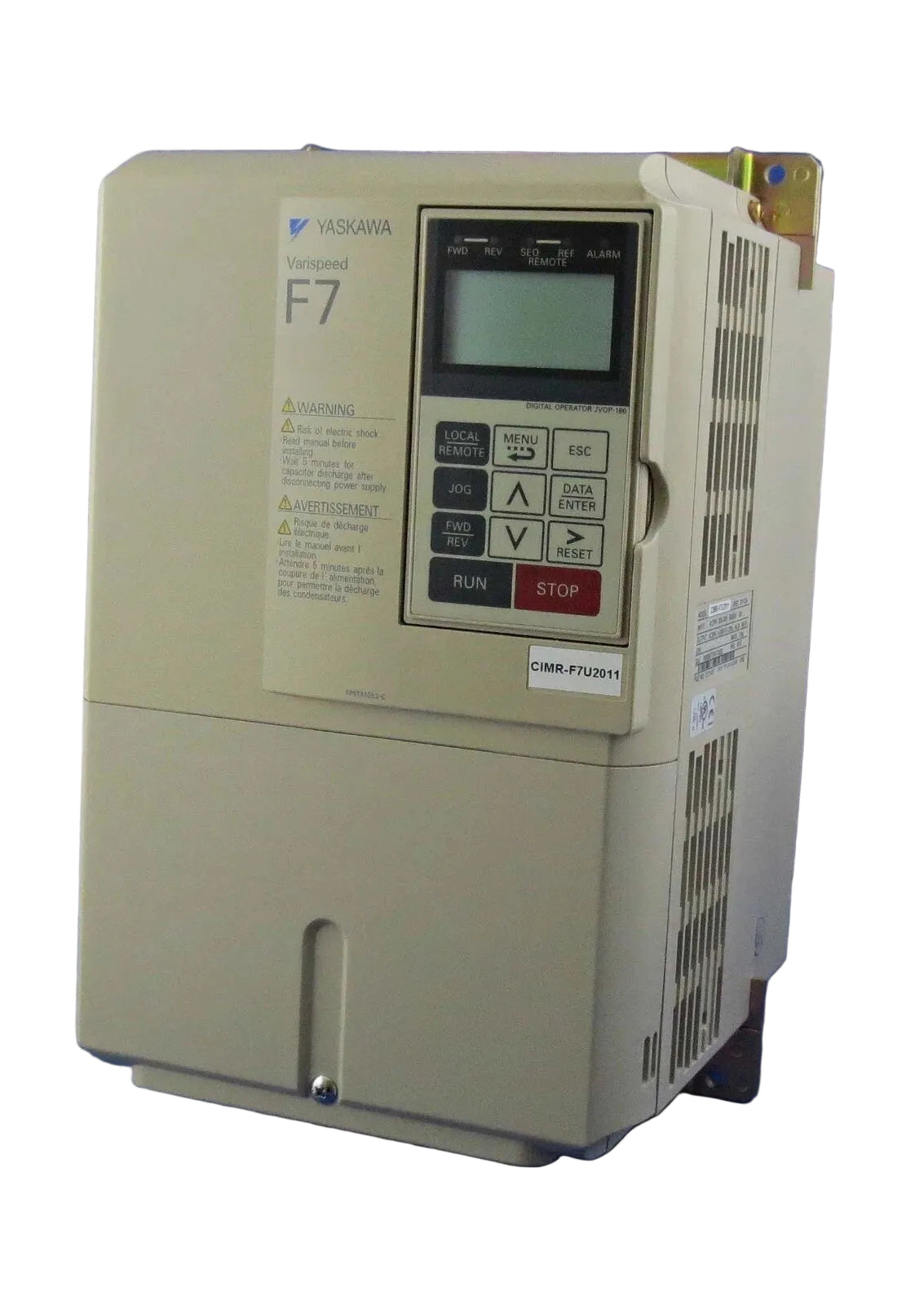 Yaskawa CIMR-F7U2011 F7 Series 15HP 200-240V AC Variable Frequency Drive