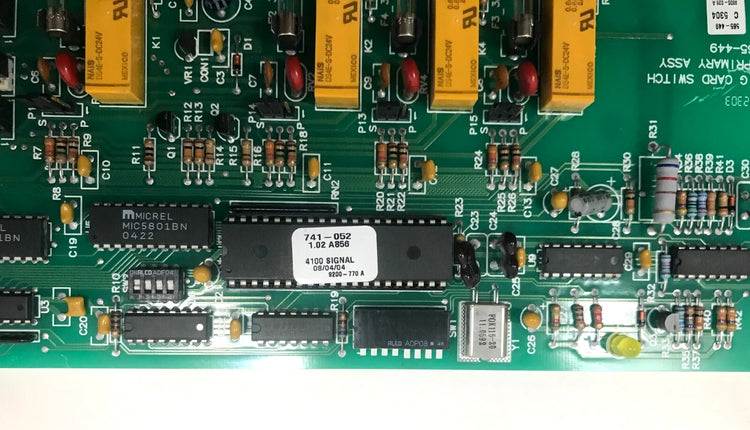 Simplex 565-449 4100 Universal Multi-Channel Signal Card Switch Assembly