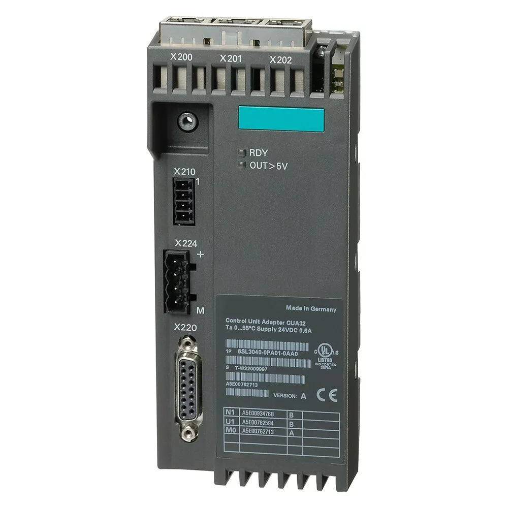 6SL3040-0PA01-0AA0 | Siemens Sinamics Control Unit Adapter CUA32