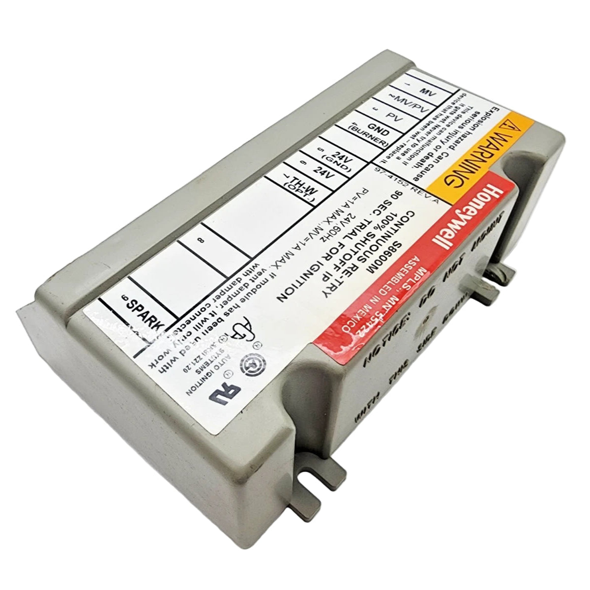S8600M1005 | Honeywell Universal Intermittent Pilot Ignition Control Module 24V AC