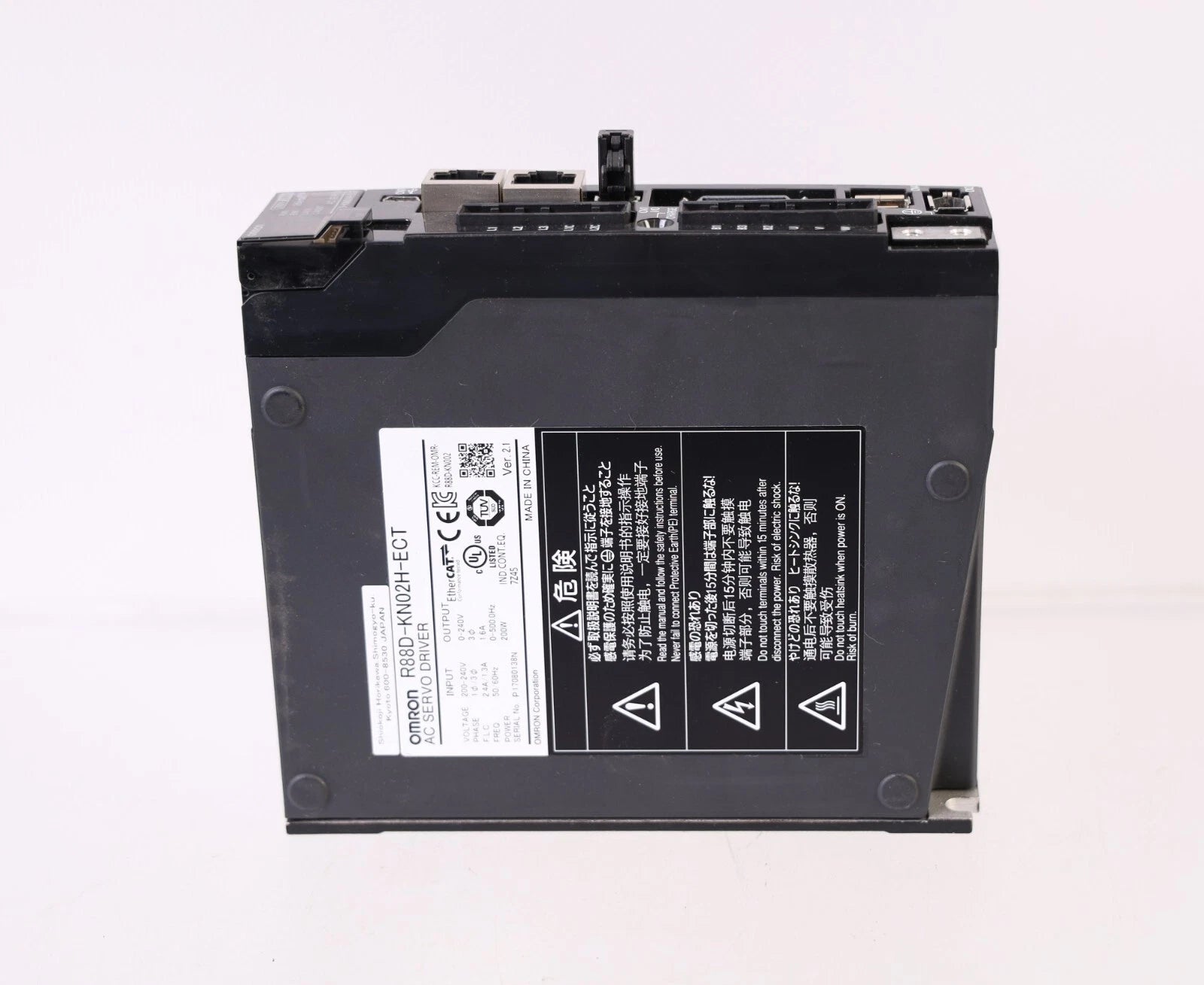R88D-KN02H-ECT | Omron G5 ECAT Servo Drive 200W