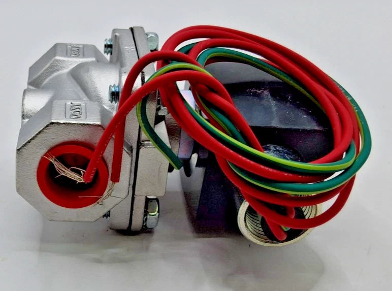ASCO EF8210G087 Series 8210 Stainless Steel Two-Way Normally Closed Pilot-Operated Solenoid Valve