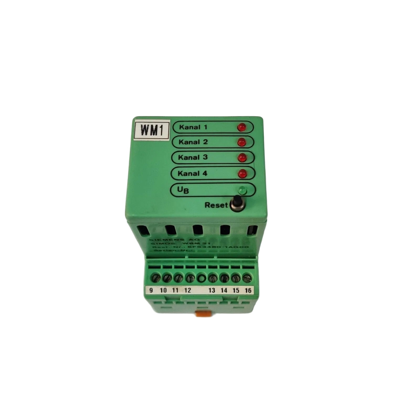 Siemens 6FS3480-1AG00 SIMOS WBM 21 Monitoring Module 24V