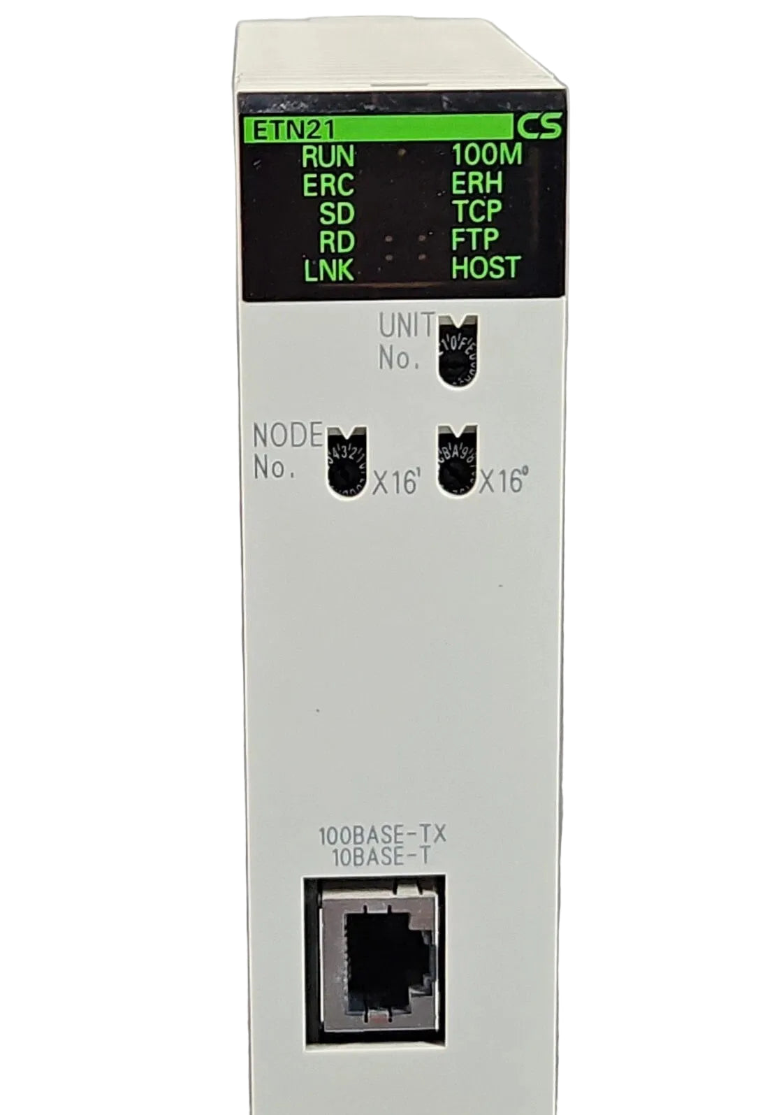 CS1W-ETN21 | Omron CS-Series PLC Ethernet Expansion Module, 100BASE-TX