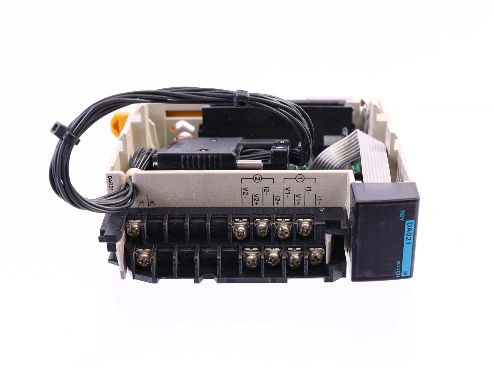 CQM1-DA021 | Omron CQM1H 2-Channel 0–10V Analog Output Module