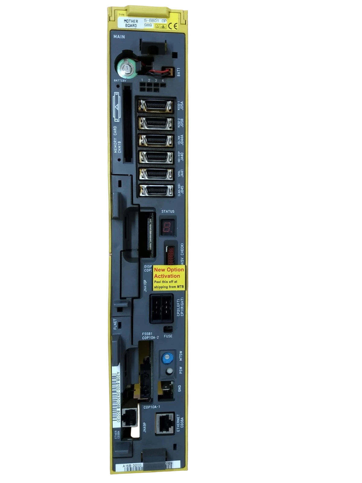 A02B-0285-B801 | FANUC 21/210i-B CNC Controller Basic Unit, Stand-Alone 1-Slot