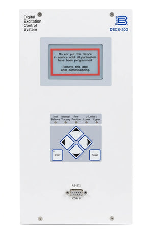 Basler DECS-200-1L Digital Excitation Controller Module 15A 125VDC