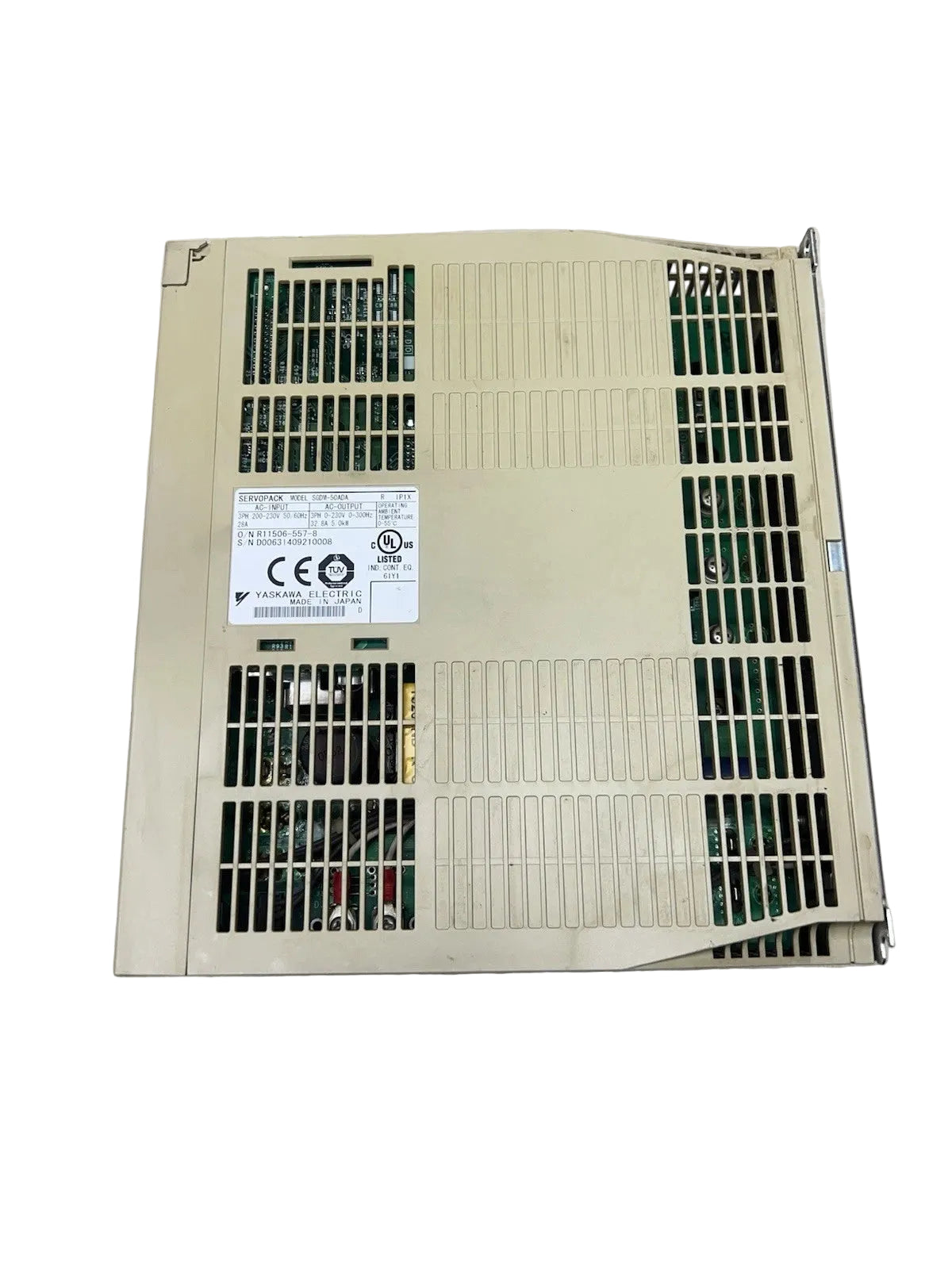 SGDM-50ADA | Yaskawa Servo Drive 4.96 kW Three-Phase 200–230 VAC