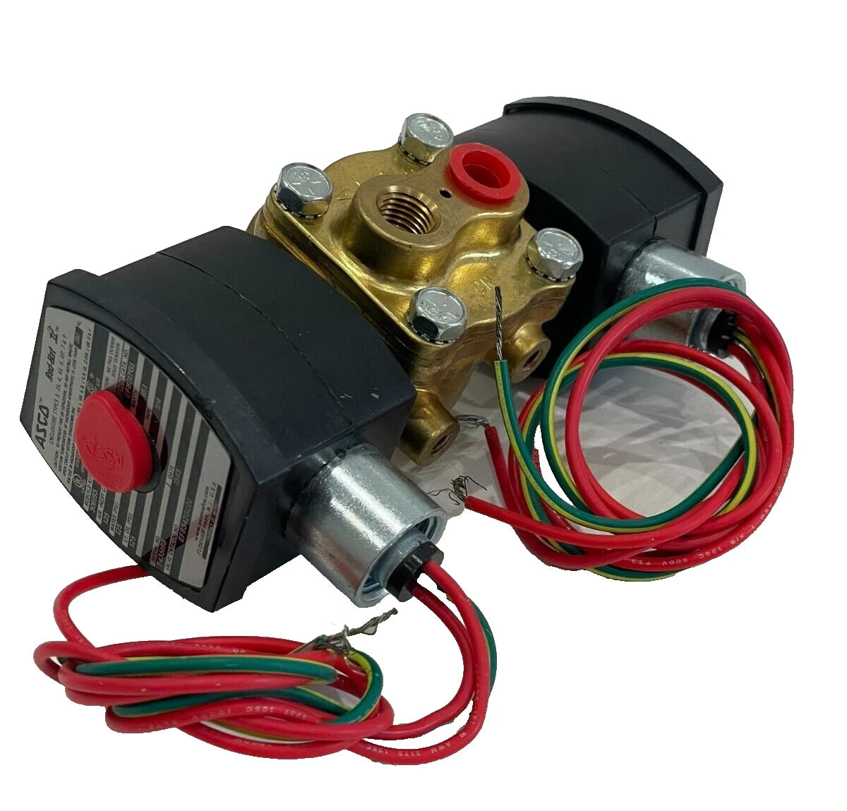 ASCO EF8342G020 Series 8342 1/4" 4-Way Solenoid Valve 120VAC