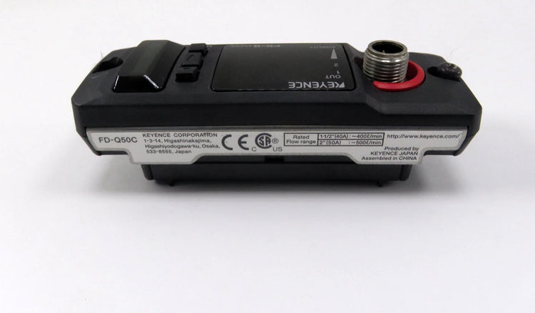 Keyence FD-Q50C Clamp-On Flow Sensor 40A 50A Ultrasonic Liquid Flow Meter