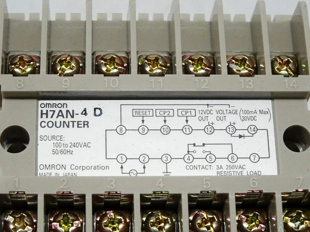 Omron H7AN-4D Digital Counter for Industrial Automation Systems