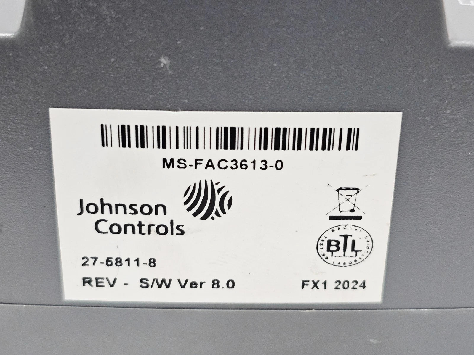 Johnson Controls MS-FAC3613-0 26-Point Field Application Controller