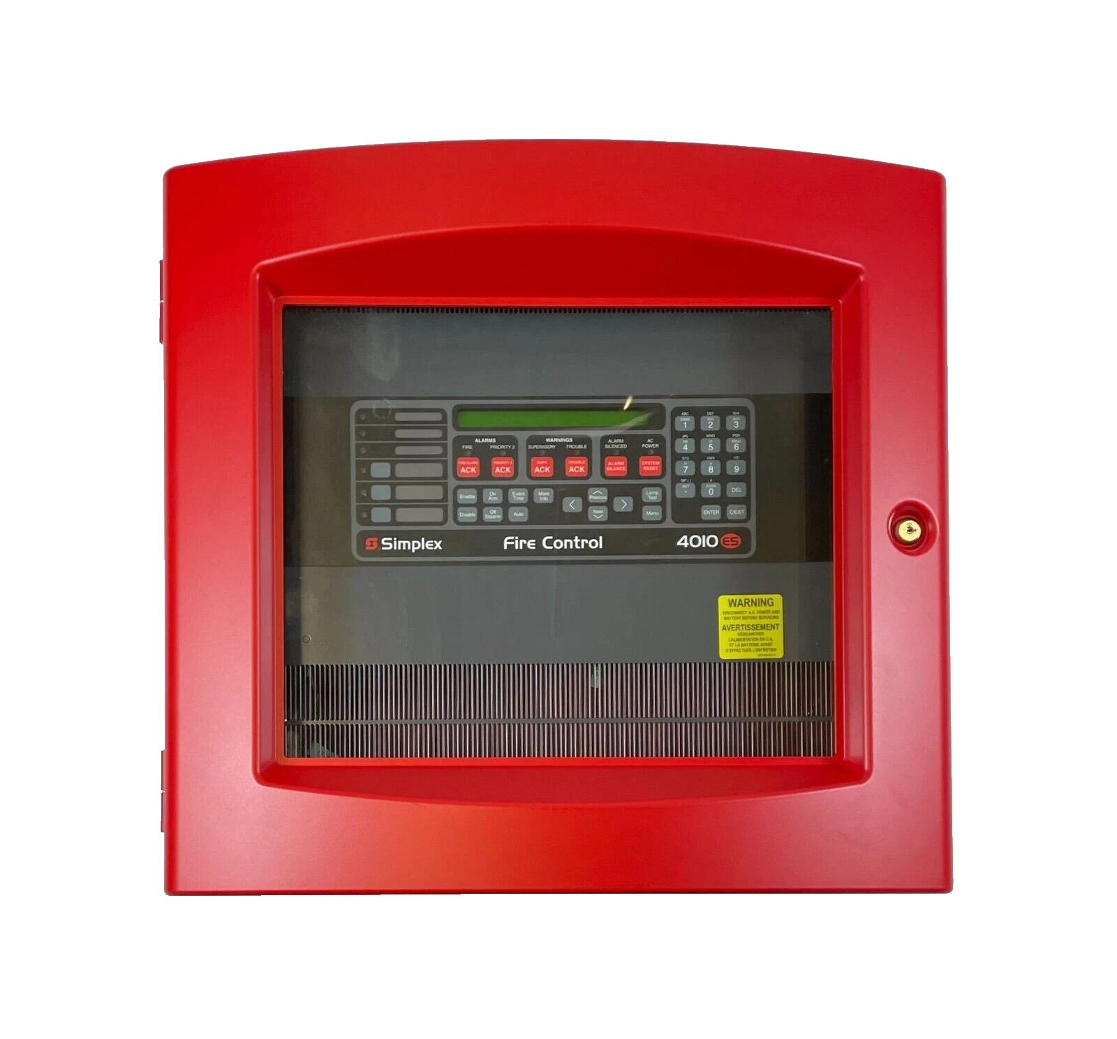 4010-9401 | Simplex 4010ES Series Addressable Fire Alarm Control Panel, 998 Points, 8A Power