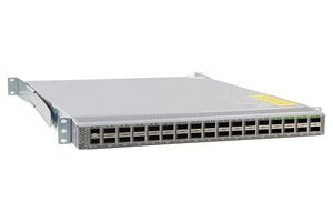 Cisco N9K-C9332C Nexus 9332C Data Center Spine Switch with 32 QSFP28 Ports and Dual Power Supplies
