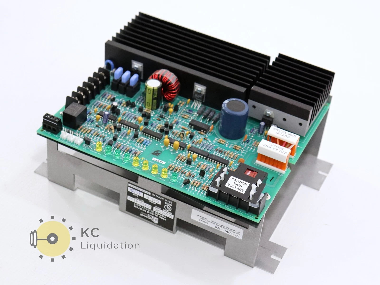 FCI-CHG-120 | Notifier Battery Charging System for 25–120 A/H Standby Batteries