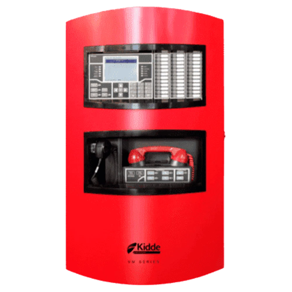VM-1R | Kidde Commercial VM Series Intelligent Fire Alarm Control Panel, Red Door