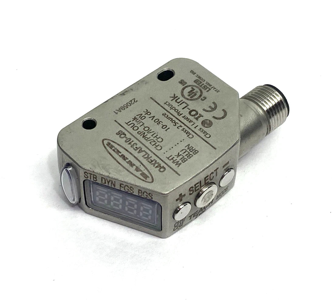 Banner Engineering Q4XFKLAF310-Q8 310 mm Laser Photoelectric Sensor