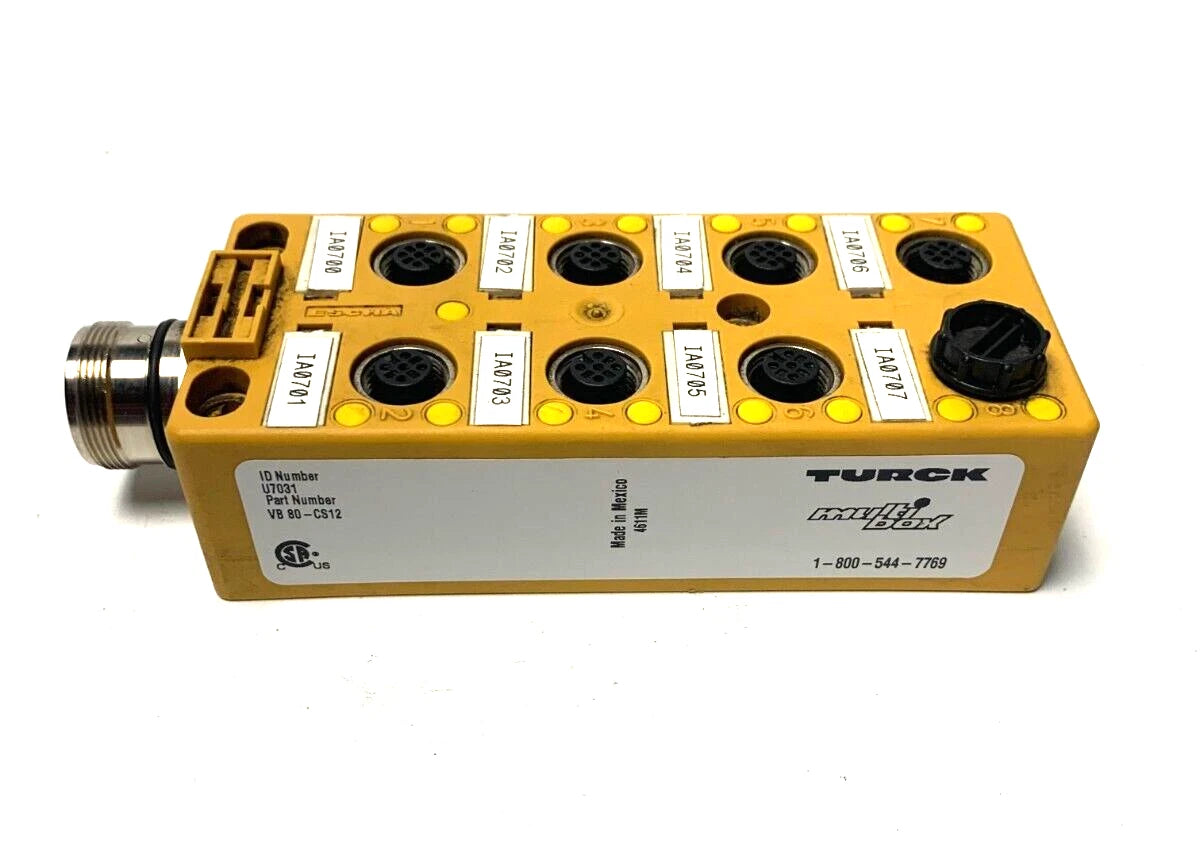 VB 80-CS12 | Turck Industrial Solenoid Valve Connector
