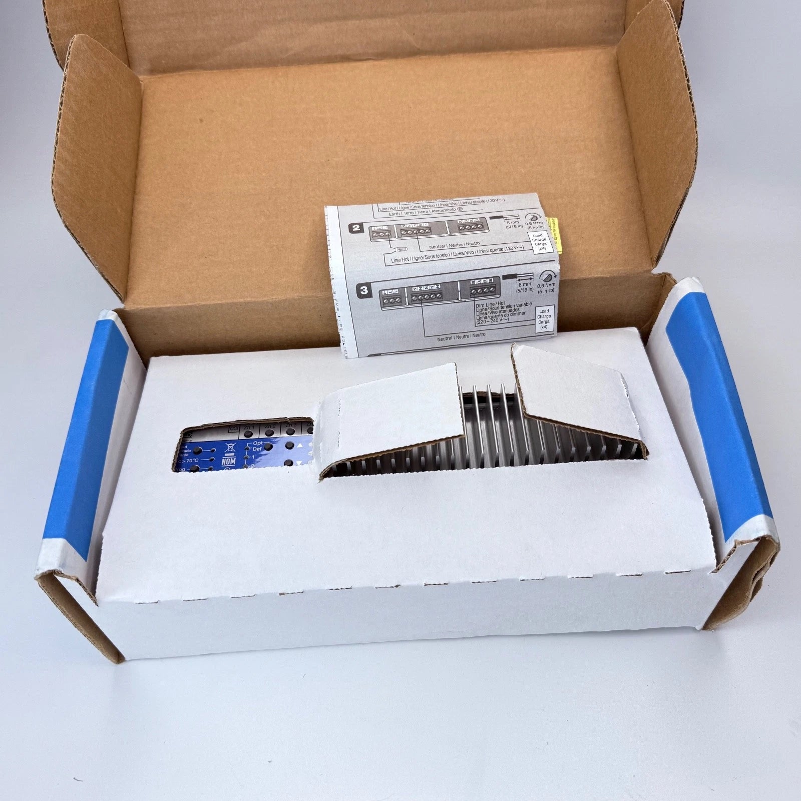 LQSE-4A5-120-D | Lutron HomeWorks QS DIN Rail Power Module