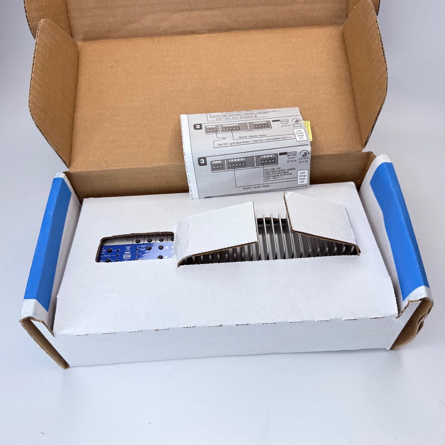 LQSE-4A5-120-D | Lutron HomeWorks QS DIN Rail Power Module
