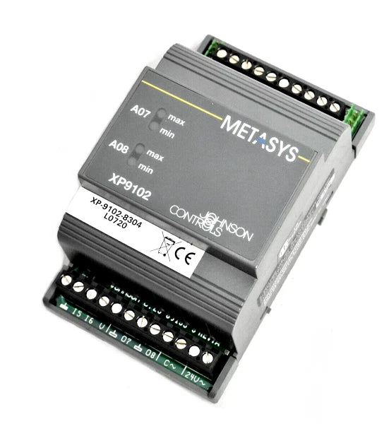 Johnson Controls XP-9102-8304 Analog Expansion Module with 6 Inputs and 2 Outputs