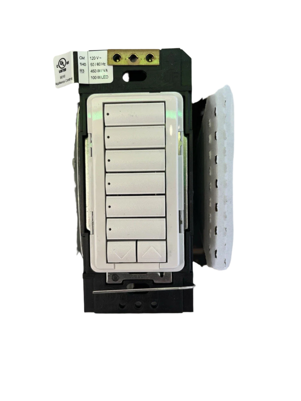 RRD-HN6BRL-WH | Lutron RadioRA2 Hybrid Keypad