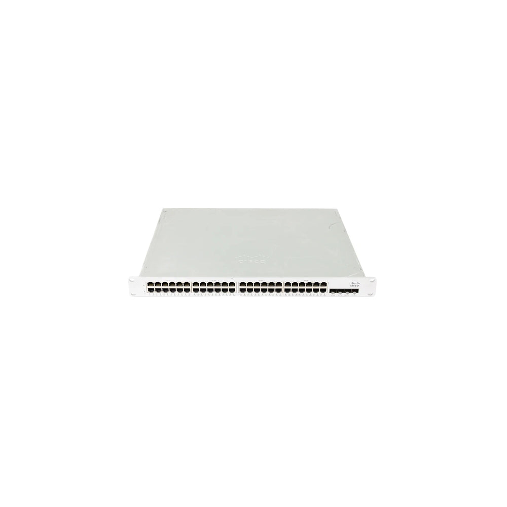 Cisco Meraki MS210-48LP-HW 48-Port Cloud-Managed PoE+ Gigabit Switch with 4 SFP Uplinks
