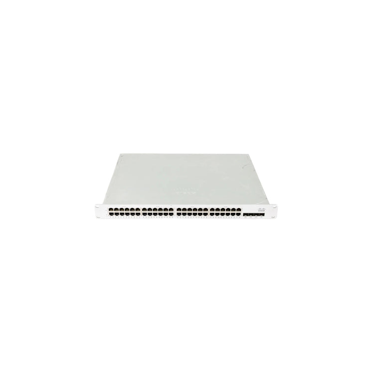 Cisco Meraki MS210-48LP-HW 48-Port Cloud-Managed PoE+ Gigabit Switch with 4 SFP Uplinks
