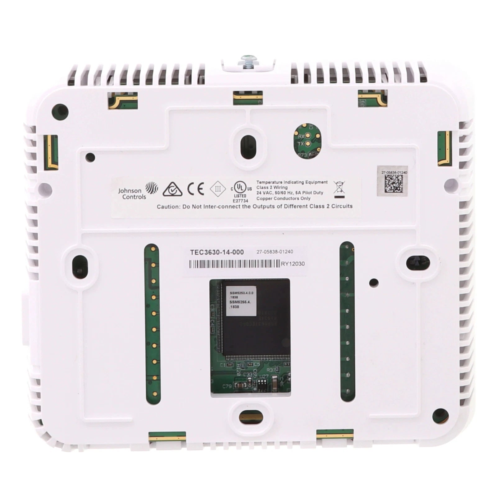 Johnson Controls TEC3630-14-000 Networked Full-Color HVAC Thermostat
