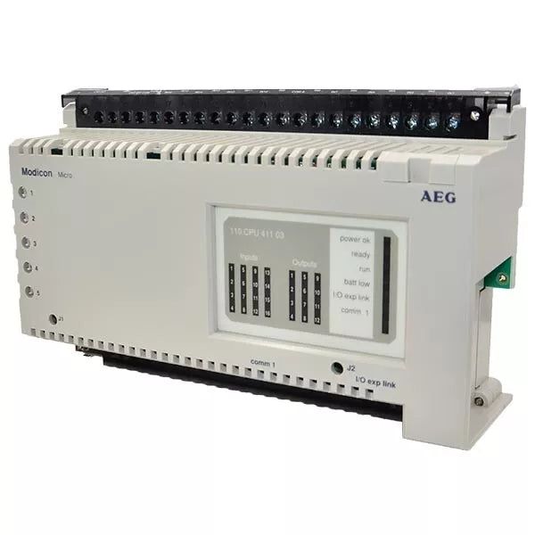 110-CPU-411-03 | Schneider Electric Modicon CPU I/O w/DC Interrupt Micro