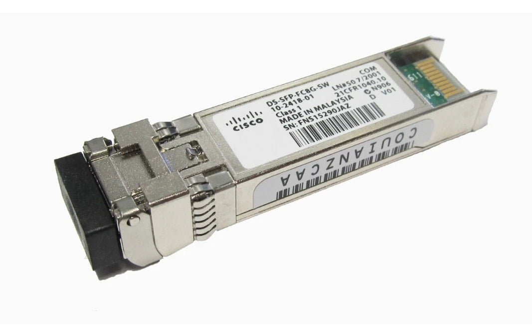 DS-SFP-FC8G-SW | Cisco Duplex LC/UPC MMF Optical Transceiver Module