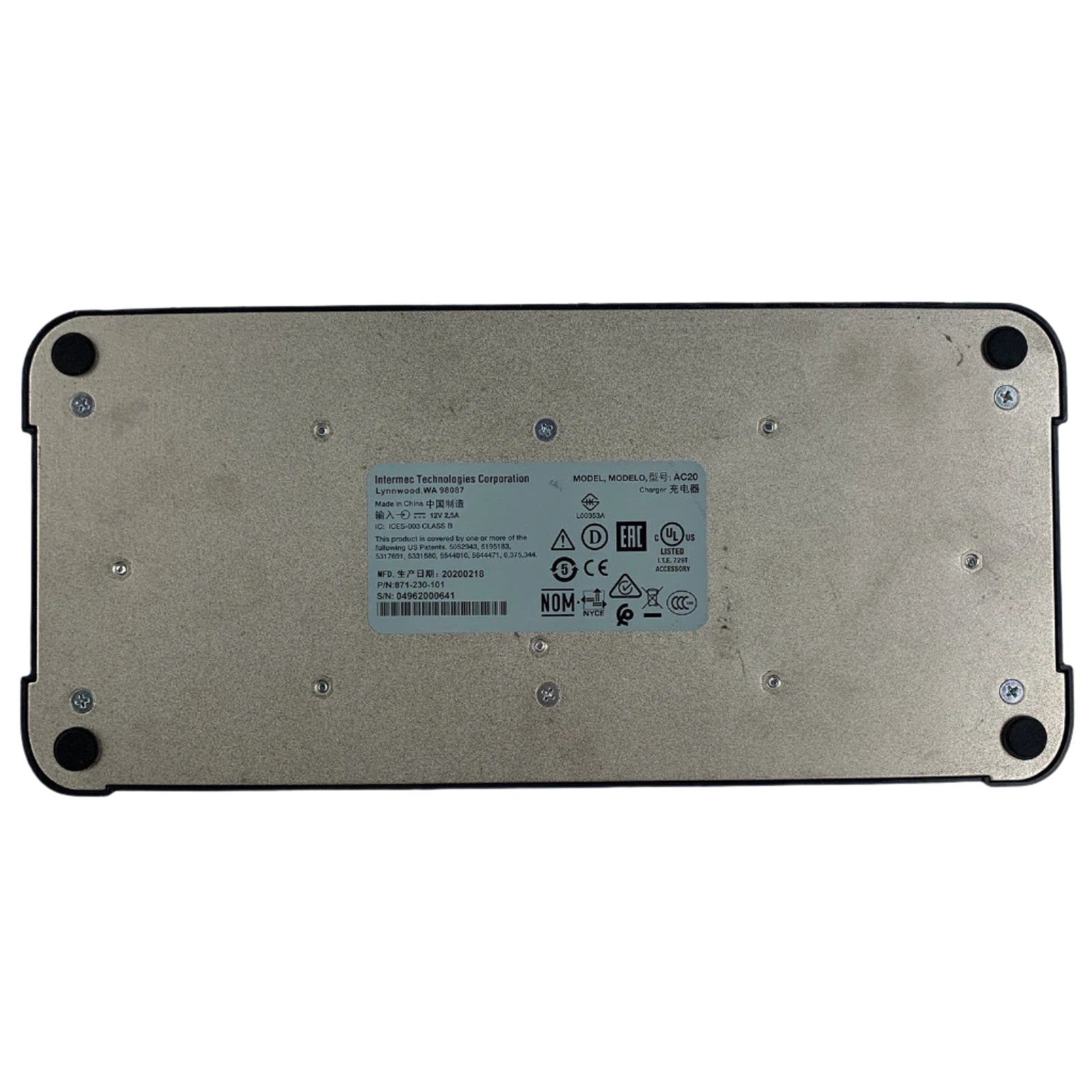 871-230-101 | Honeywell Quad Charger For CK3