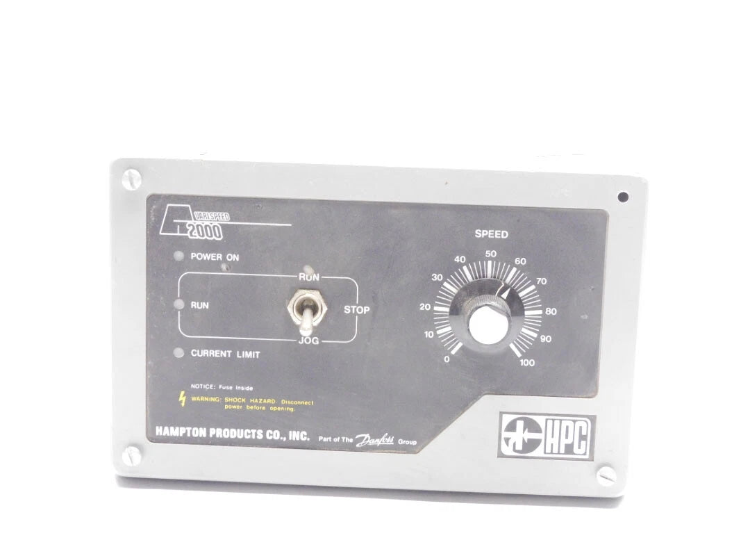 Danfoss A11500A000 Varispeed 2000 Variable Speed Drive 120 VAC 1/2 HP with Screw Terminals