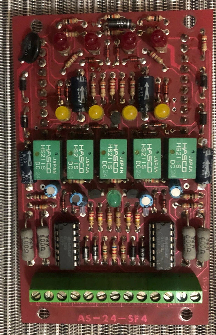 AS-24-SF4 | Aames Fire Alarm Quad Zone Module with Four Supervised Circuits